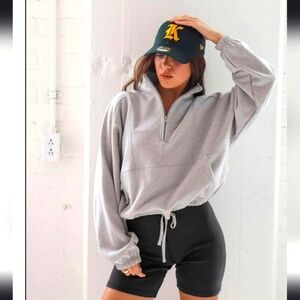 Kuwalla Grey Half Zip